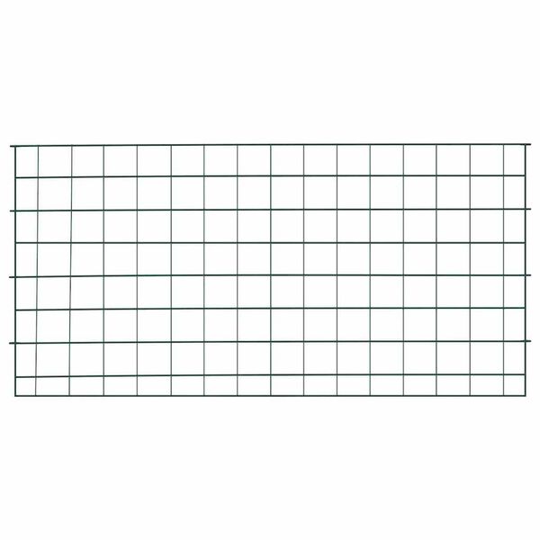 vidaXL Damhegns&aelig;t 5 pcs Gr&oslash;n 100 x 50 cm St&aring;l