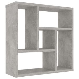 vidaXL v&aelig;ghylde 45,1x16x45,1 cm konstrueret tr&aelig; betongr&aring;