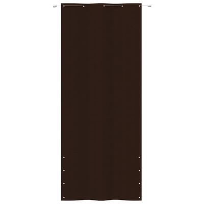 vidaXL altanafskærmning 100x240 cm oxfordstof brun