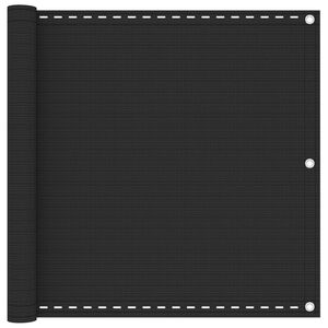 vidaXL altanafsk&aelig;rmning 90x300 cm HDPE antracitgr&aring;