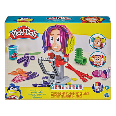 Play-Doh frisørsalon Crazy Cuts Stylist 8 bøtter