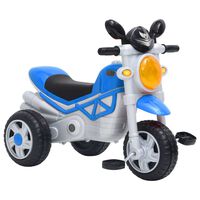 vidaXL trehjulet børnecykel blå