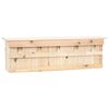 vidaXL spurvehus med 5 rum 68x15x21 cm fyrretr&aelig;