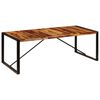 vidaXL spisebord i massivt akacietr&aelig; 220 x 100 x 75 cm
