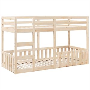 vidaXL k&oslash;jeseng 80x200 cm massivt fyrretr&aelig;