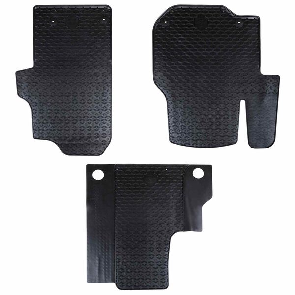 vidaXL Bilm&aring;tte 3 pcs Sort VW CRAFTER , TGE TPE