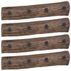 vidaXL B&oslash;jle Brun 50 x 8 x 12 cm Solid genbrugs tr&aelig;