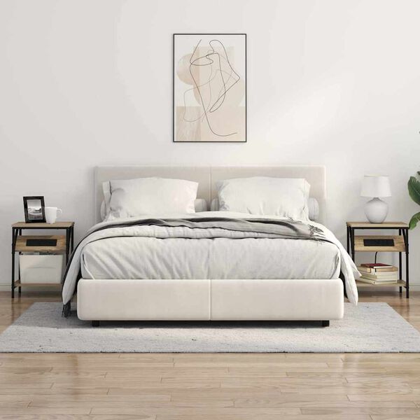 vidaXL Natskab Sonoma eg 38 x 30 x 48 cm Konstrueret tr&aelig;