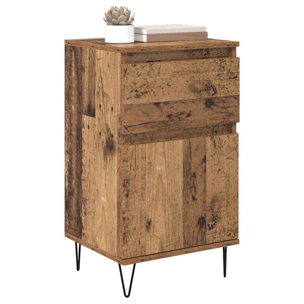 vidaXL Sideboard Gammelt tr&aelig; 35 x 40 x 70 cm Konstrueret tr&aelig;