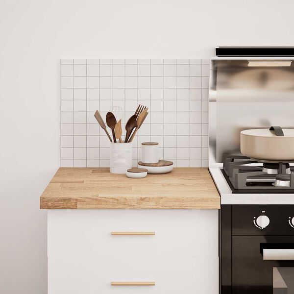 vidaXL k&oslash;kkenbordplade 60x63,5x4 cm massivt egetr&aelig; rektangul&aelig;r