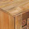 vidaXL Sideboard Naturfarvet 60 x 33,5 x 75 cm Massivt mangotr&aelig;