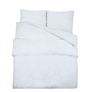 vidaXL senget&oslash;j 200x200 cm bomuld hvid