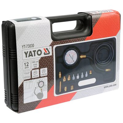 YATO olietryksmåler 12 dele metal YT-73030