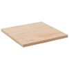 vidaXL bordplade 50x50x2,5 cm firkantet massivt fyrretr&aelig;