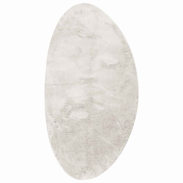 vidaXL Tæppe HUARTE Creme 100 x 200 cm Polyester