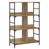 vidaXL Bogreol 4 niveauer 78,5 x 33 x 117,5 cm metal PB Artisan-eg