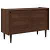 vidaXL Sideboard BILBAO M&oslash;rk karamel 114 x 45 x 75 cm