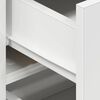 vidaXL Sideboard med skuffe Hvid 120 x 36 x 69 cm Konstrueret tr&aelig;