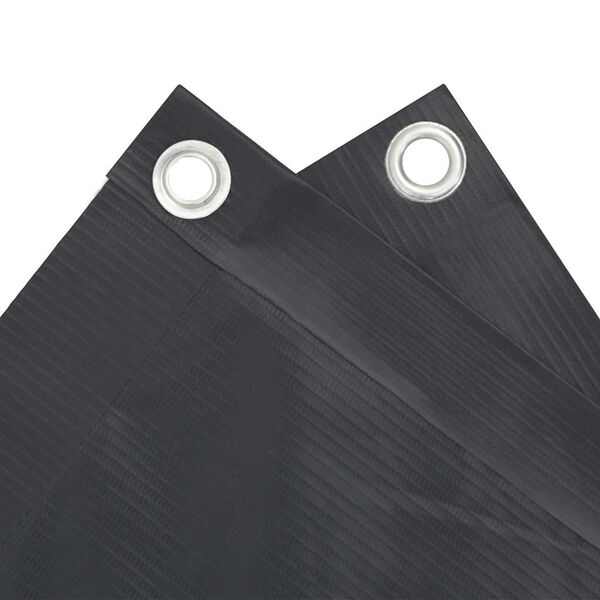 vidaXL altanafsk&aelig;rmning 800x75 cm PVC antracitgr&aring;