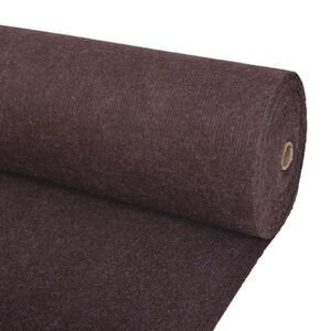 vidaXL T&aelig;ppe Brun 1,2 x 10 m Polyester