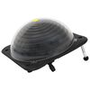 vidaXL soldrevet poolopvarmer 75 x 75 x 36 cm HDPE aluminium
