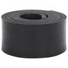 vidaXL gummikant til sneplov 150x8x1 cm sort