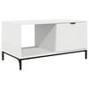 vidaXL Sofabord Hvid 90 x 49 x 46 cm Konstrueret tr&aelig;
