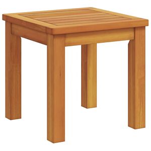 vidaXL Sidebord Olie Naturlig 35 x 35 x 34 cm Massivt Akacietr&aelig;