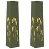 vidaXL Solar LED sti lys 2 stk. Varm hvid 18 x 18 x 80 cm