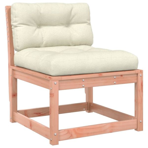 vidaXL sofasæt til haven 6 dele med hynder massivt douglasgran