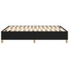 vidaXL Boxspring sengeramme 140x190 cm stof sort
