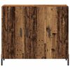 vidaXL Sideboard Gammelt tr&aelig; 90 x 34 x 80 cm Konstrueret tr&aelig;