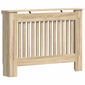 vidaXL radiatorskjuler 112x19x81,5 cm konstrueret tr&aelig;
