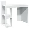 vidaXL skrivebord 103,5x56,5x94 cm konstrueret tr&aelig; hvid