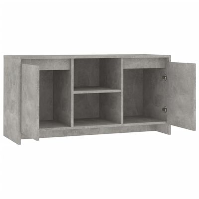 vidaXL tv-bord 102x37,5x52,5 cm spånplade betongrå