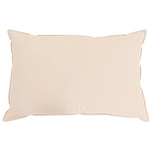 vidaXL Hovedpude 40 x 60 cm Hele s&aelig;soner Kapok Fiber Beige