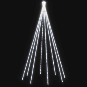 vidaXL LED-lysjuletr&aelig; 2,5 m vandfaldsdesign inde/ude 400 LED'er