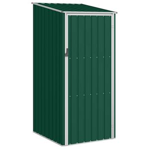 vidaXL haveskur 87x98x159 cm galvaniseret st&aring;l gr&oslash;n