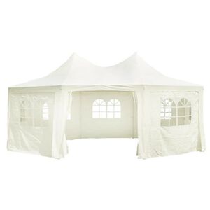vidaXL | Havel&aelig;rred | Creme 6 x 4,5 x 3 m Stof