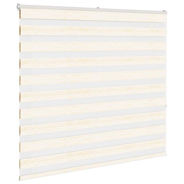 vidaXL zebragardin marmorbeige 165x150 cm stofbredde 160,9cm polyester
