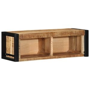 vidaXL tv-bord 80x30x25 cm massivt ru mangotr&aelig;