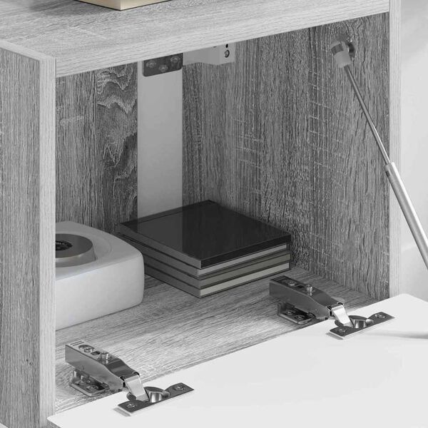 vidaXL TV v&aelig;gskab Gr&aring; Sonoma 60 x 31 x 29.5 cm Konstrueret tr&aelig;