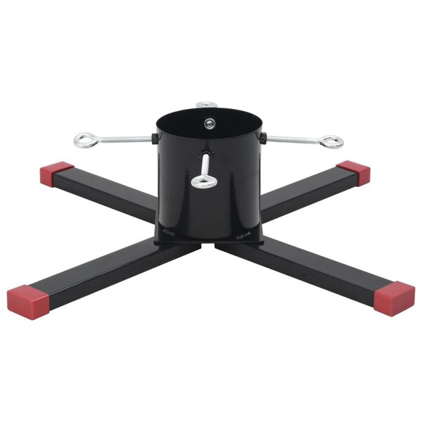 vidaXL juletr&aelig;sfod 61x61x15,5 cm sort