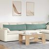 vidaXL Sofapuder 2 pcs Havgr&oslash;n 145 x 40 cm Velourstof