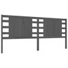 vidaXL sengeg&aelig;rde 166x4x100 cm massivt fyrretr&aelig; gr&aring;