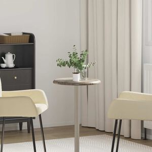 vidaXL bordplade &Oslash;40x2,5 cm marmor gr&aring;