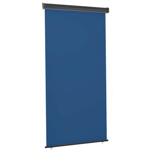 vidaXL sidemarkise til altan 125x250 cm bl&aring;