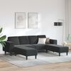 vidaXL Stue Sofa 3 pcs Sort