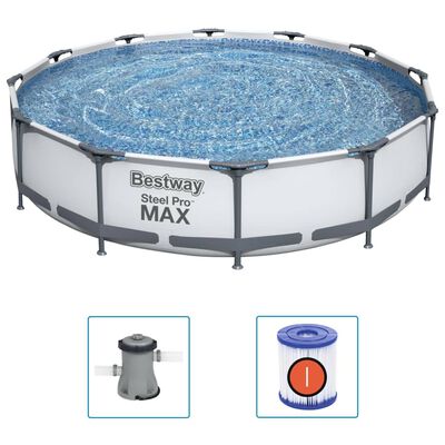 Bestway Steel Pro MAX swimmingpoolsæt 366x76 cm
