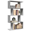 vidaXL bogreol/rumdeler 70x24x129 cm 4 niveauer konstrueret tr&aelig;